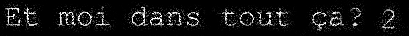 et moi dans tout a ? 2